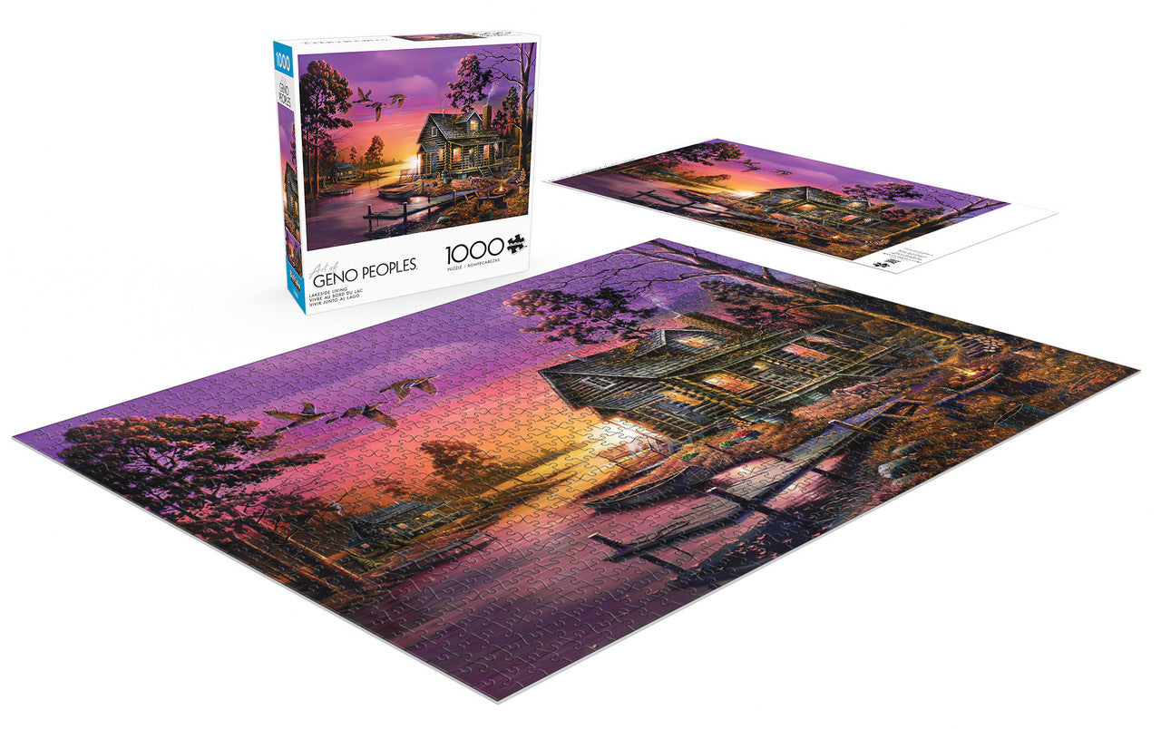 buffalo-games-jigsaw-puzzles-lakeside-living-puzzle-1000-teile image 3