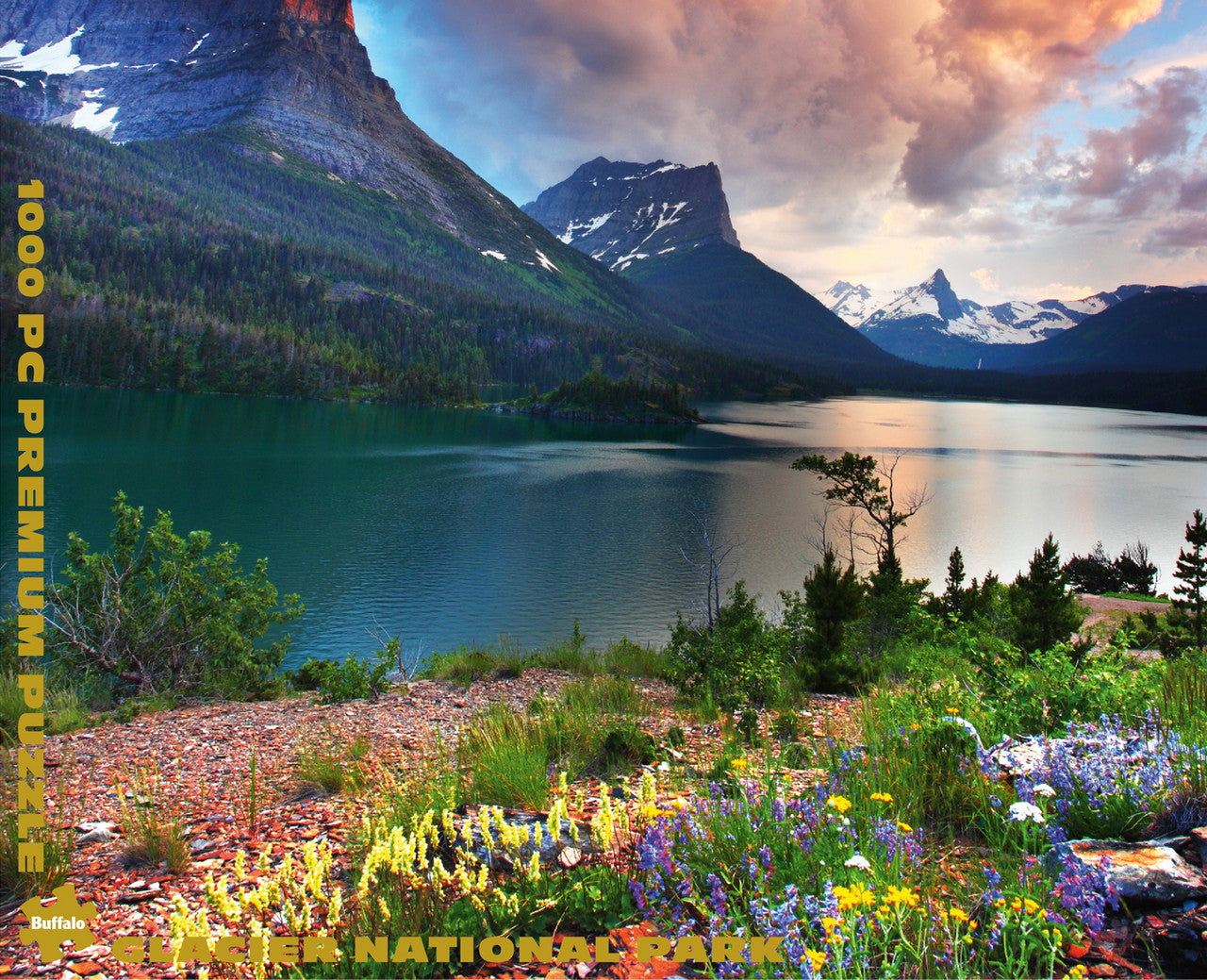 buffalo-games-gold-glacier-national-park-puzzle-1000-teile image 1