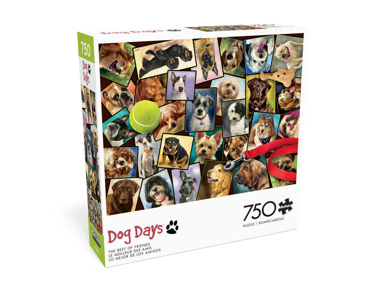 buffalo-games-dog-days-best-of-friends-puzzle-750-teile-hunde image 4