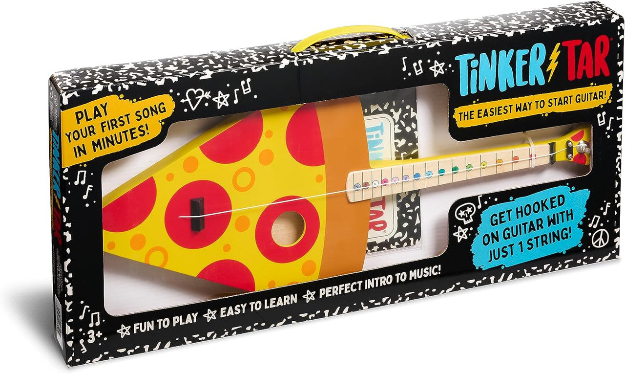 tinkertar-pizza-guitar-kindergitarre-1-saite-mit-buch image 2