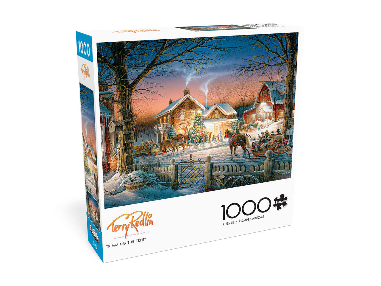 buffalo-games-terry-redlin-trimming-the-tree-puzzle-1000-teile image 2