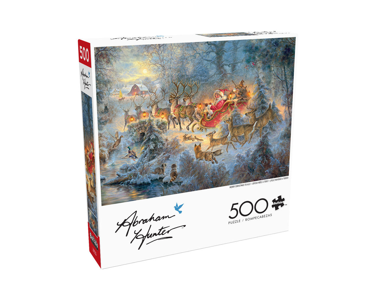 buffalo-games-merry-christmas-to-all-puzzle-500-teile-weihnachten image 4