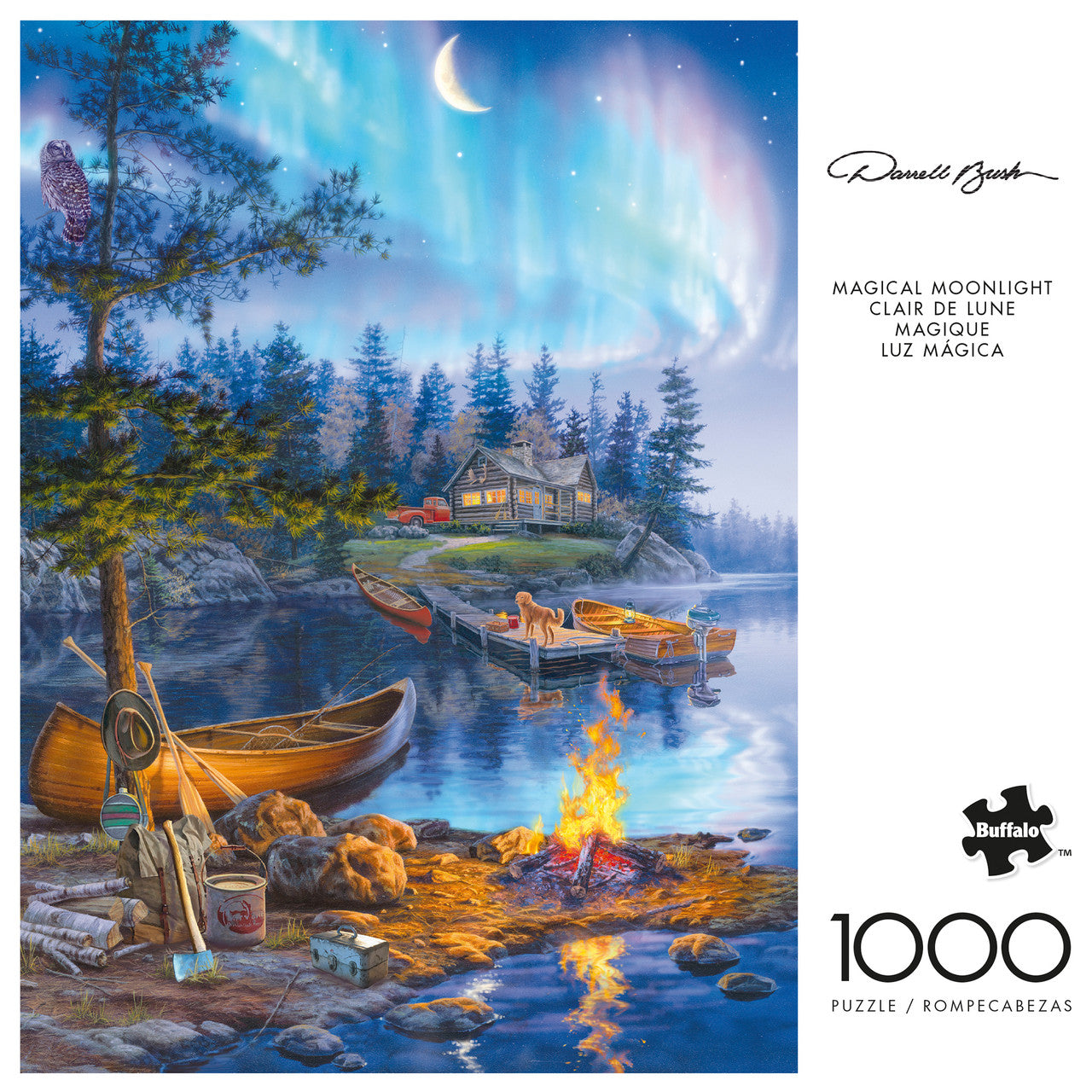 buffalo-games-darrell-bush-magical-moonlight-puzzle-1000-teile image 4