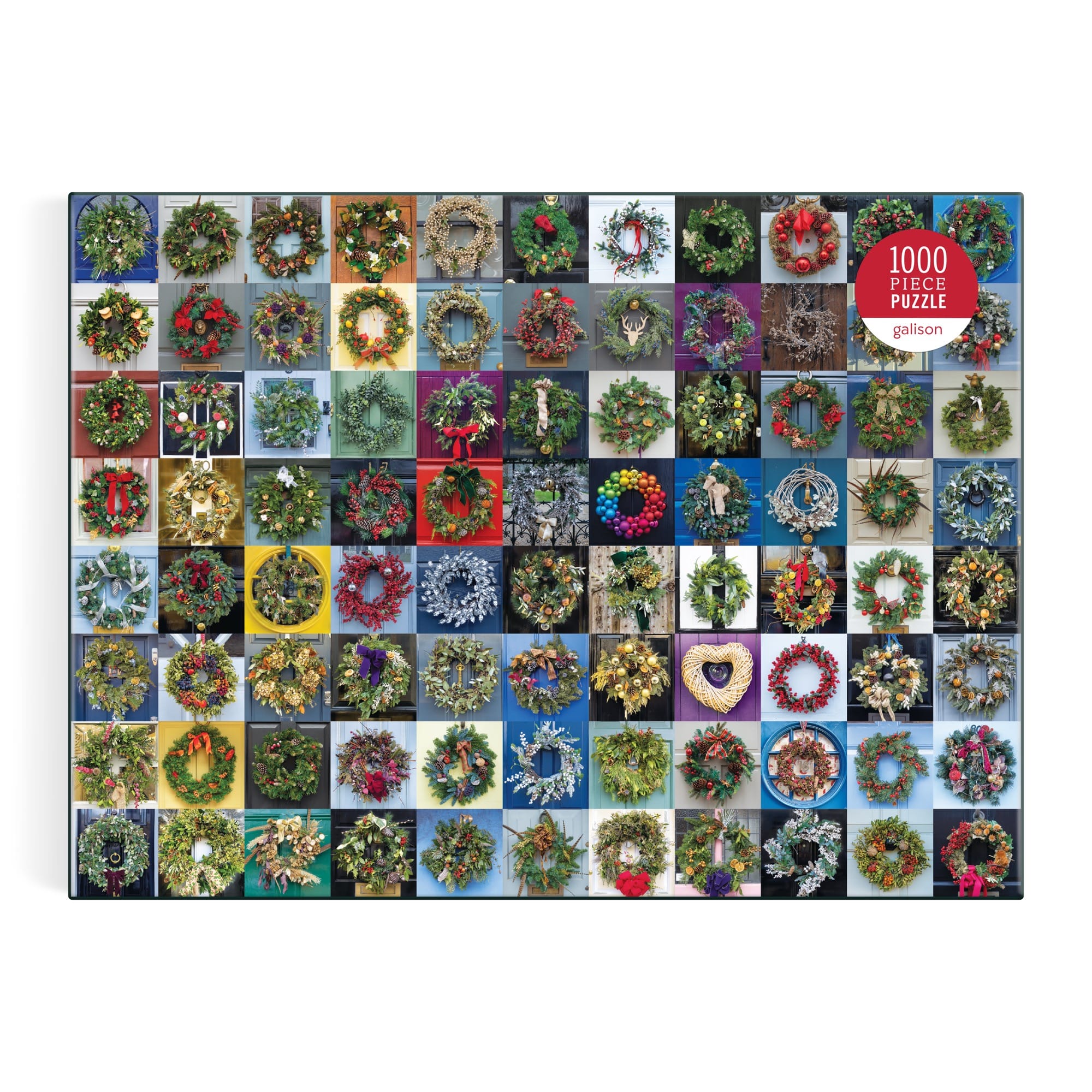 galison-handmade-wreaths-puzzle-1000-teile-weihnachten image 2