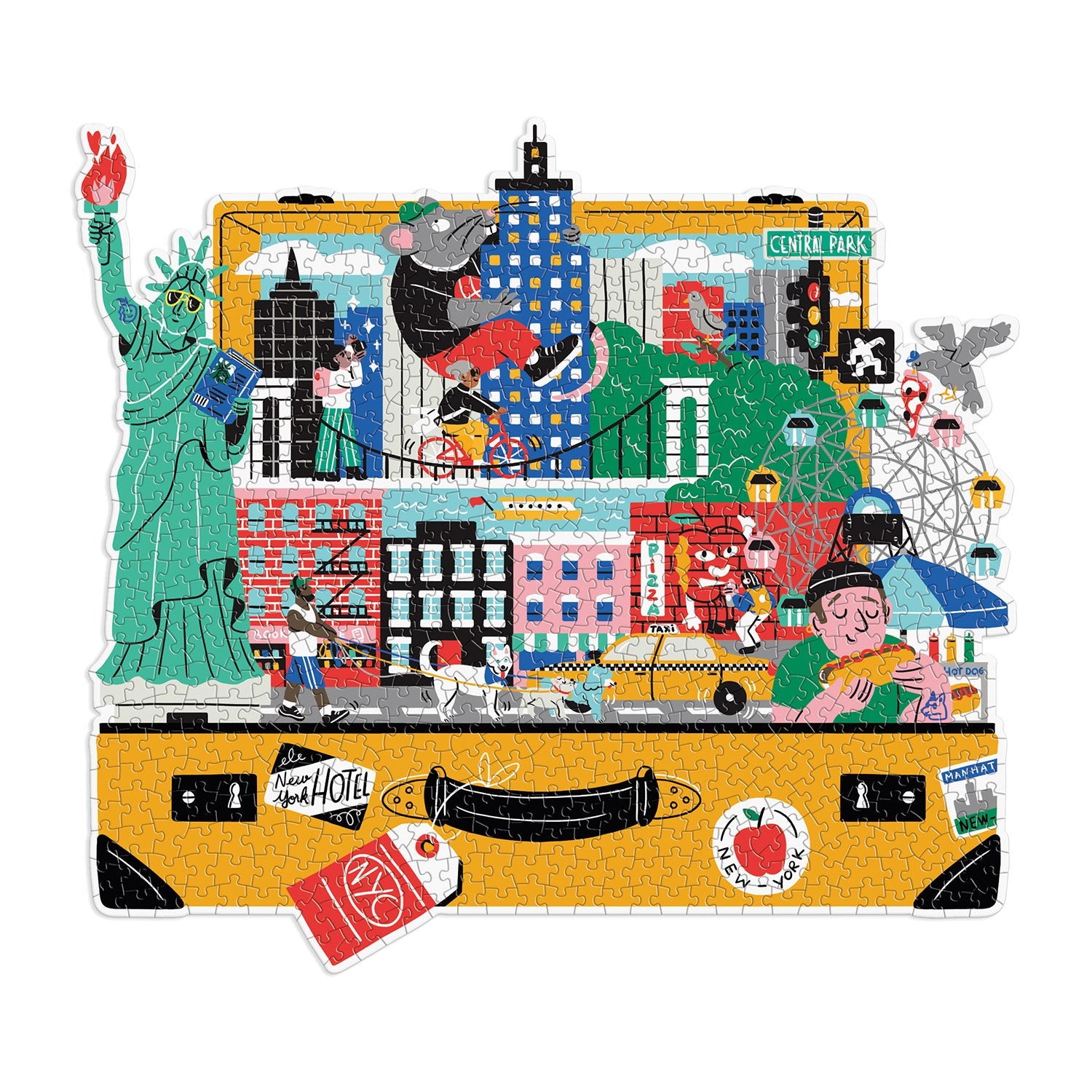 galison-the-city-that-never-sleeps-750-teile-shaped-puzzle image 2