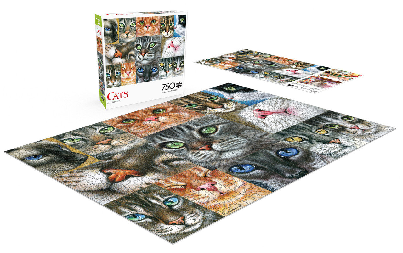 buffalo-games-cats-close-up-puzzle-750-teile-katzen-collage image 3