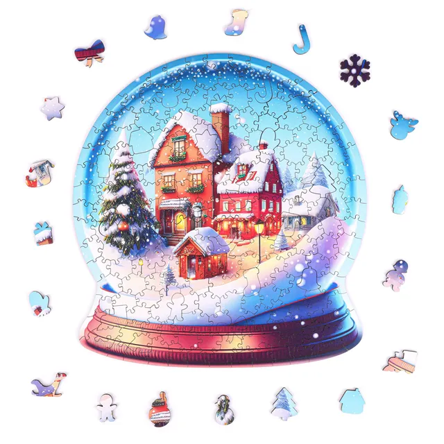 milliwood-christmas-holzpuzzle-christmas-wonderland-200-teile image 1