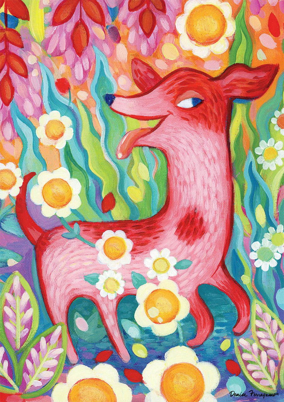 buffalo-games-vivid-little-red-dog-300-puzzle-hund-gro-e-teile image 1