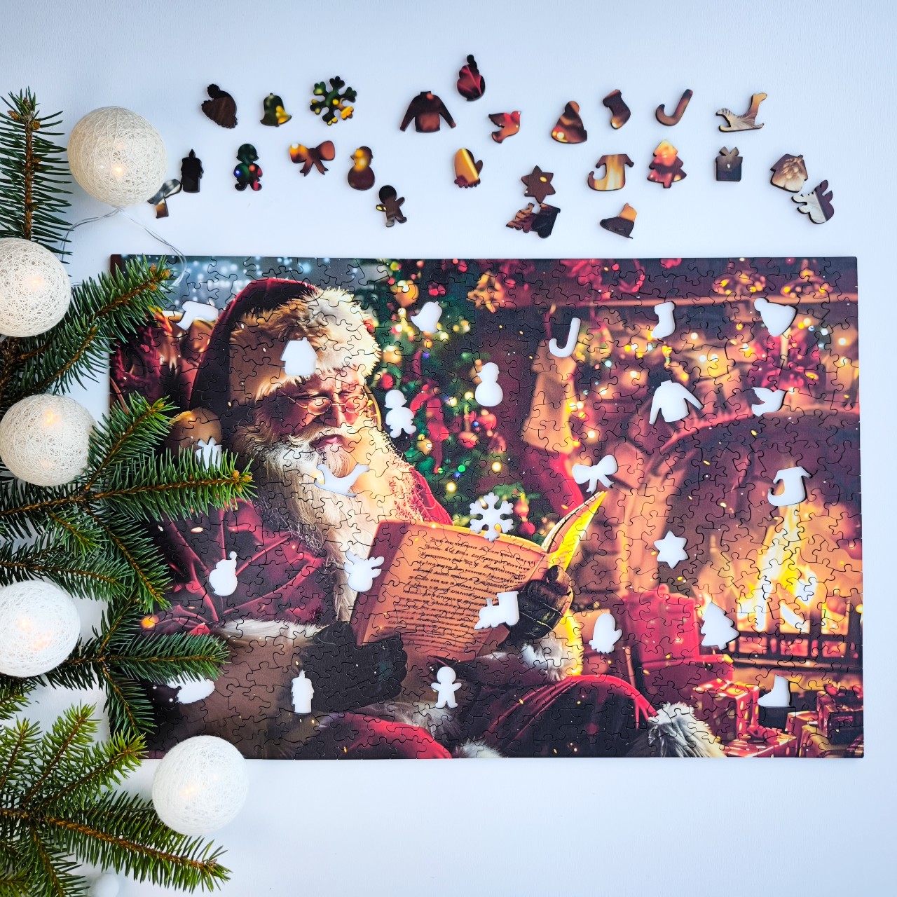 milliwood-christmas-weihnachtsmann-holzpuzzle-500-teile image 5
