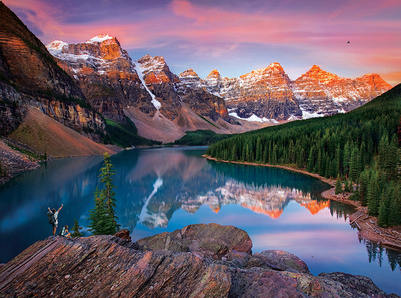 buffalo-games-mountains-on-fire-puzzle-1000-teile-banff image 2