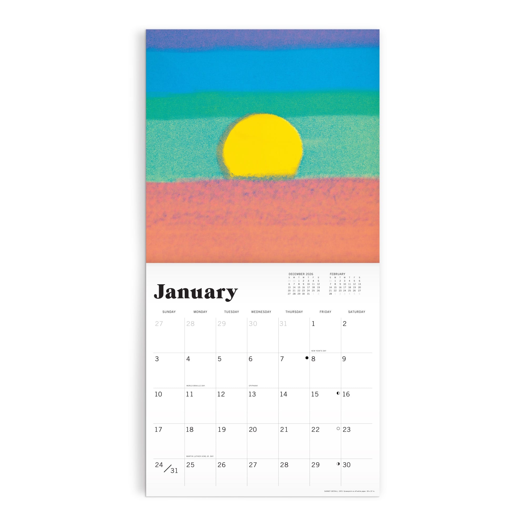 galison-andy-warhol-wandkalender-2027-12x12-pop-art image 2