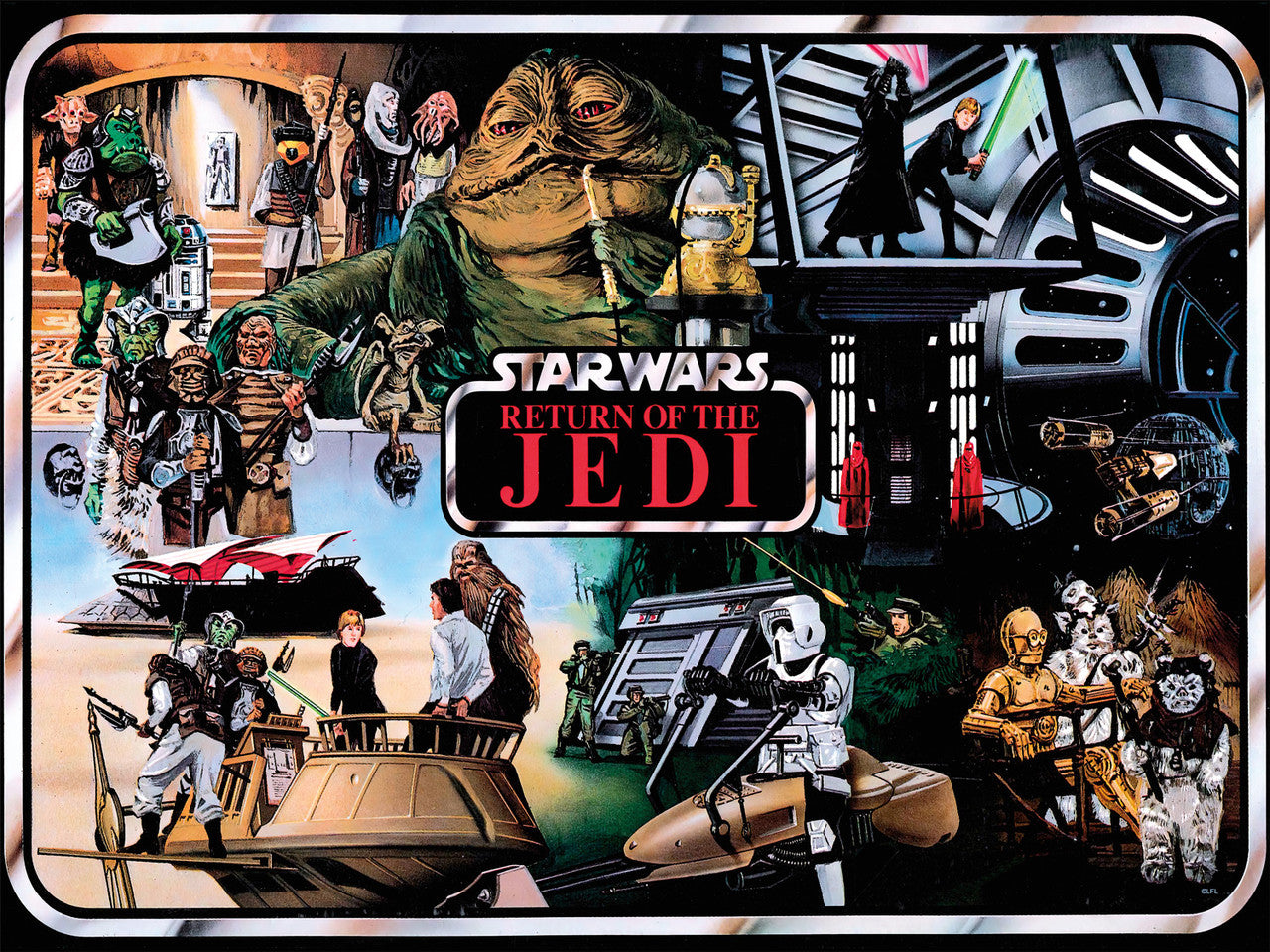 buffalo-games-return-of-the-jedi-400-teile-puzzle-family image 1