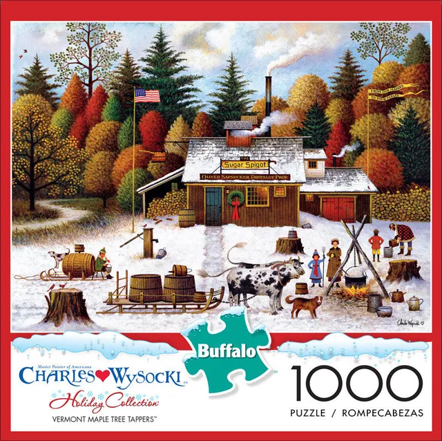 buffalo-games-wysocki-vermont-maple-puzzle-1000-teile-herbst image 1