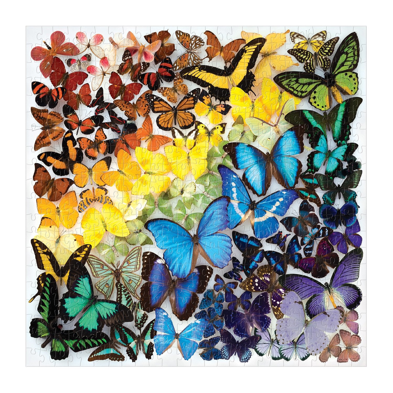 galison-rainbow-butterflies-500-teile-puzzle-schmetterling image 3