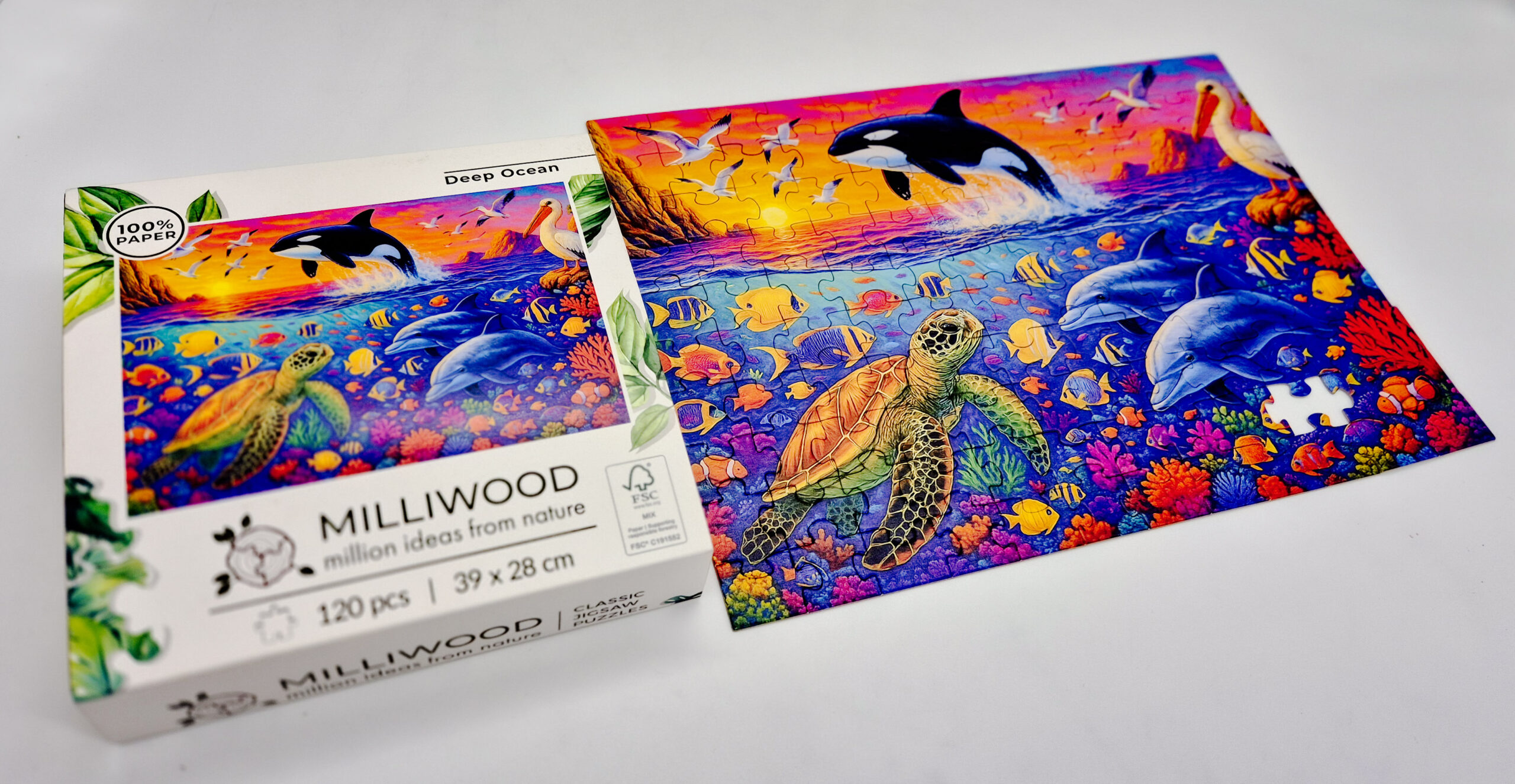 milliwood-deep-ocean-puzzle-120-teile-ozean-fsc image 6