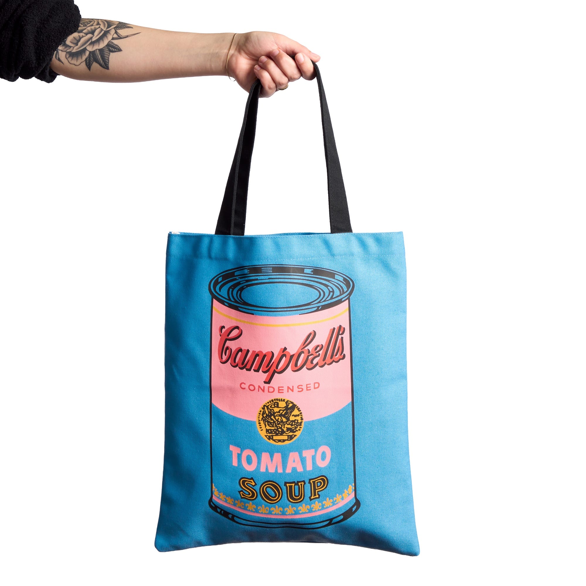 galison-warhol-soup-can-stofftasche-canvas-pop-art image 5