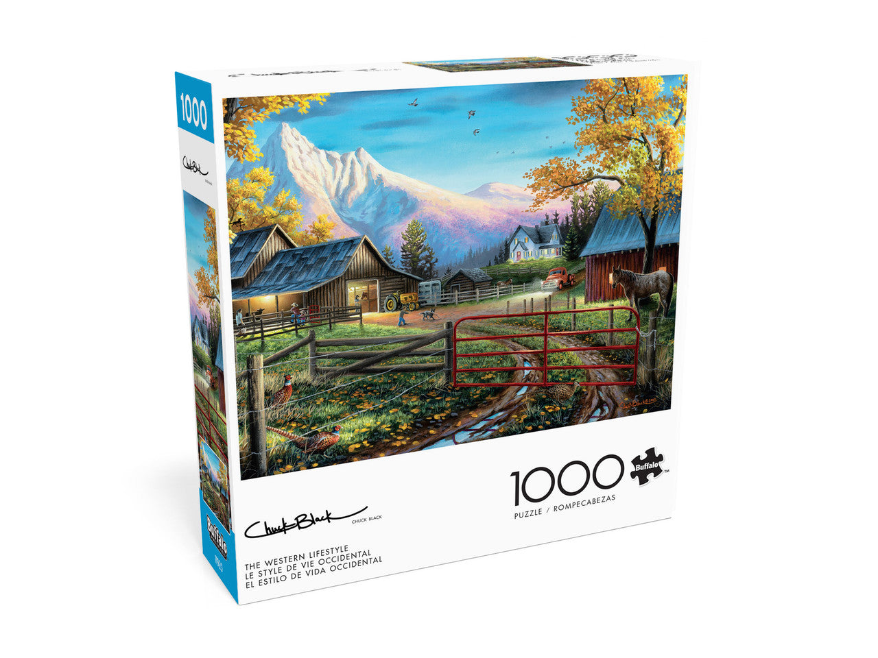 buffalo-games-country-life-the-western-lifestyle-puzzle-1000-teile-farm image 4