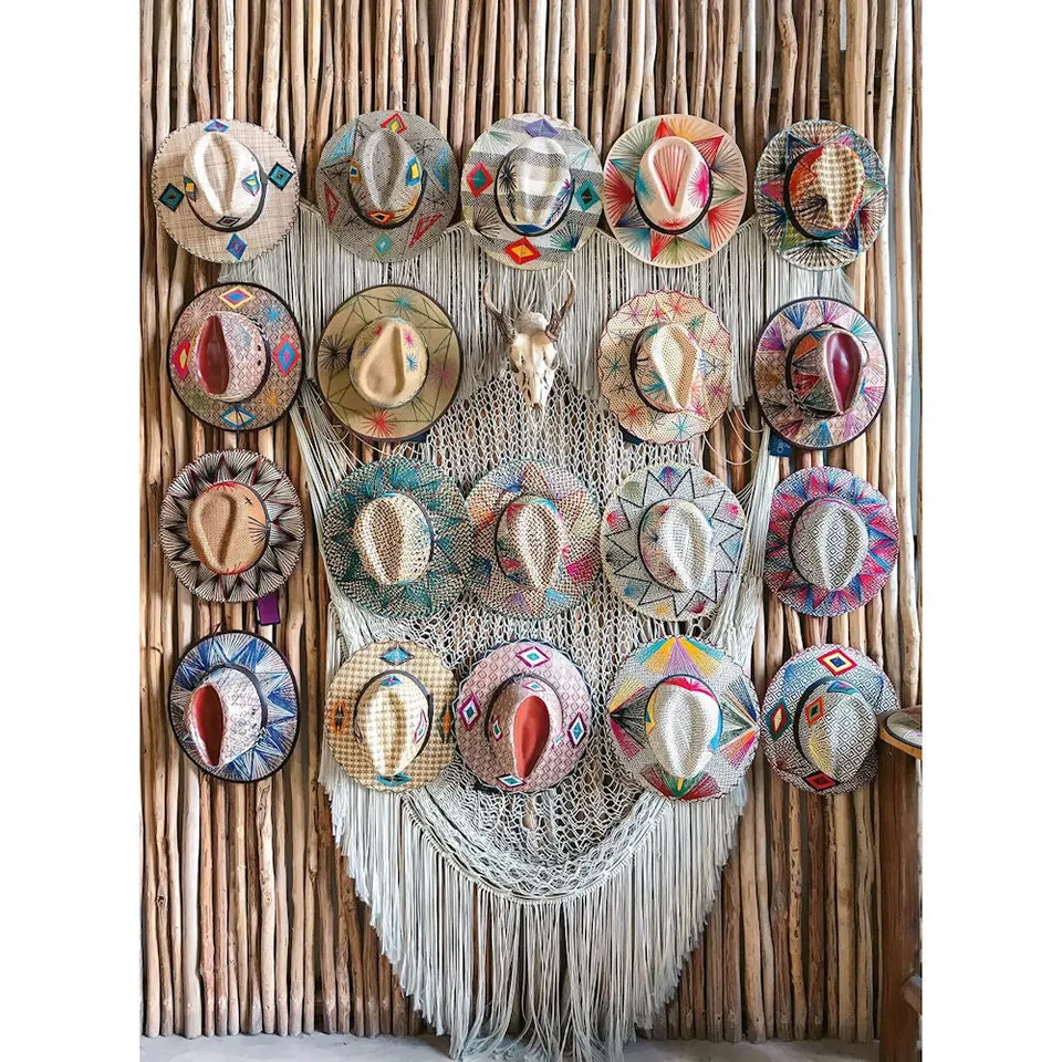 blanc-hats-of-mexico-puzzle-300-teile-reise image 1