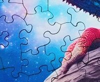 milliwood-galaxies-cosmoleon-holzpuzzle-150-teile-cham-leon image 6