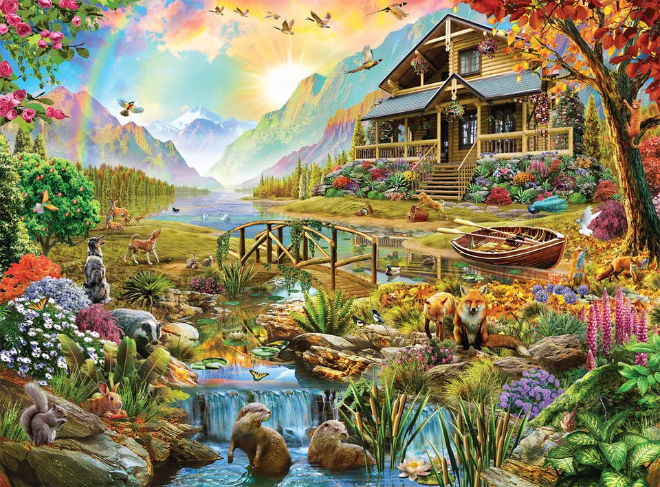 buffalo-games-signature-paradise-in-the-country-puzzle-1000-teile-h-tte image 1