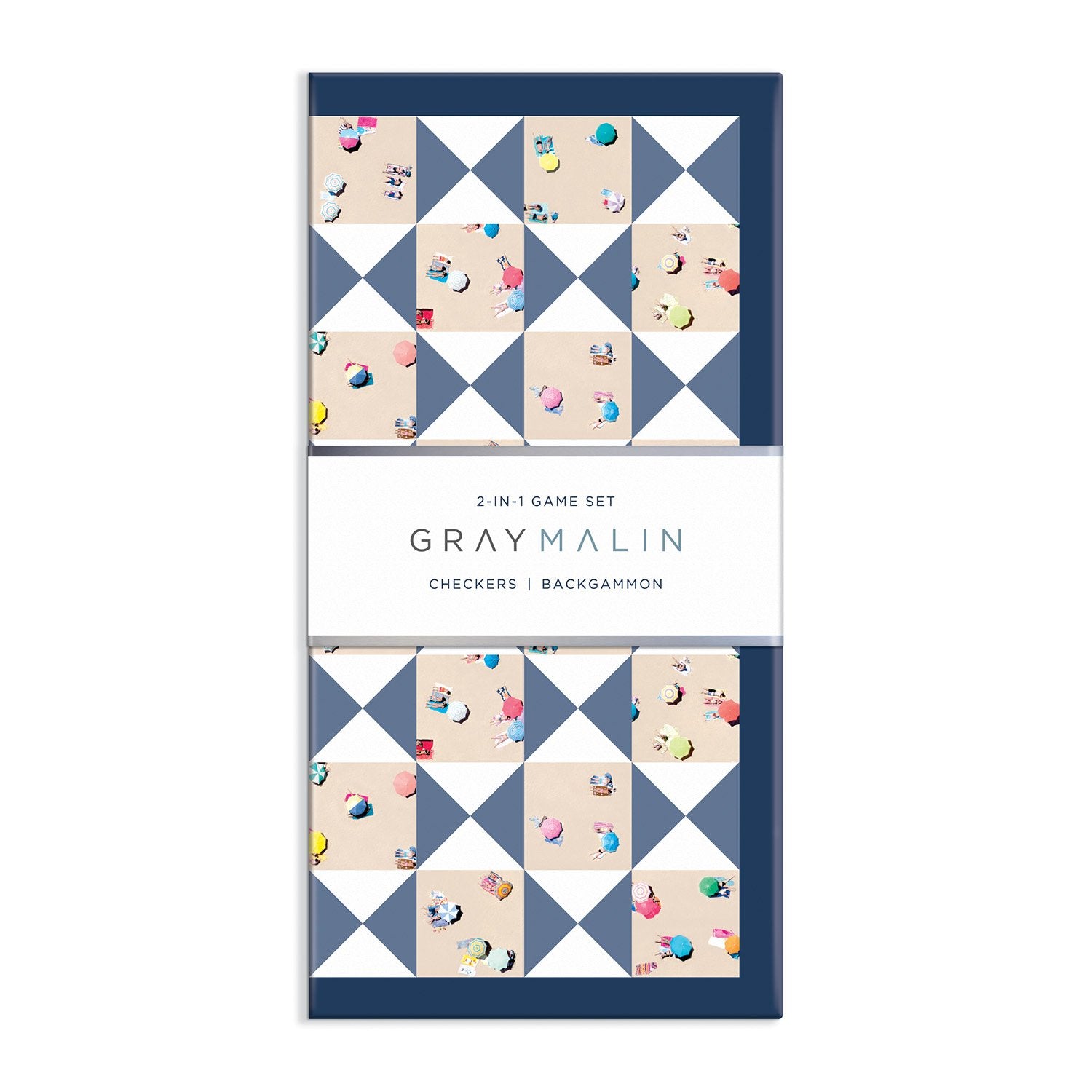 galison-gray-malin-2-in-1-spieleset-backgammon-dame image 1