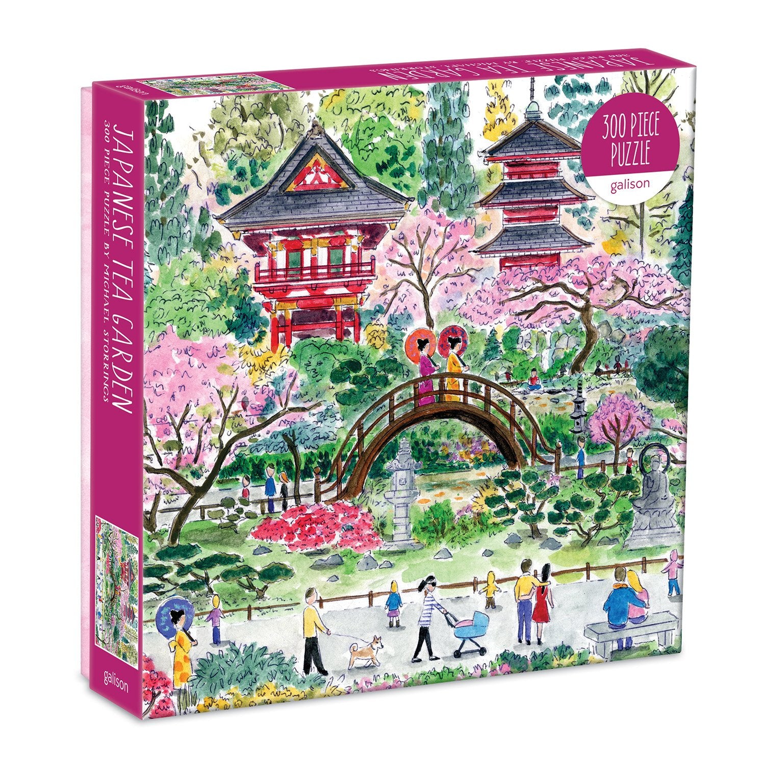 galison-japanese-tea-garden-puzzle-300-teile-michael-storrings image 1