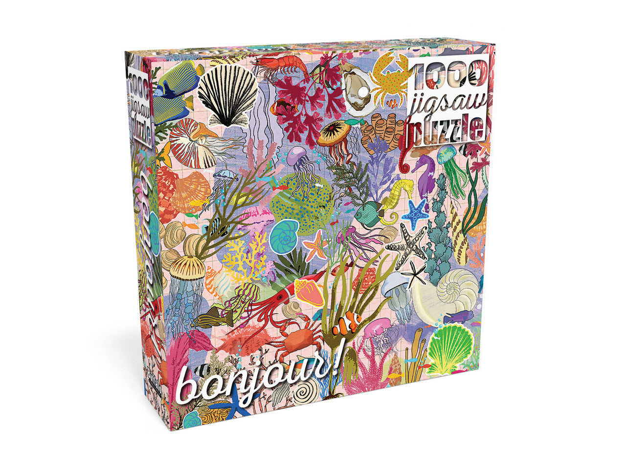 buffalo-games-bonjour-sea-life-stickers-puzzle-1000-teile image 3
