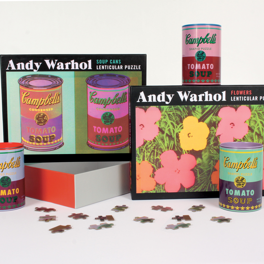 galison-andy-warhol-soup-cans-lenticular-puzzle-300-teile image 7