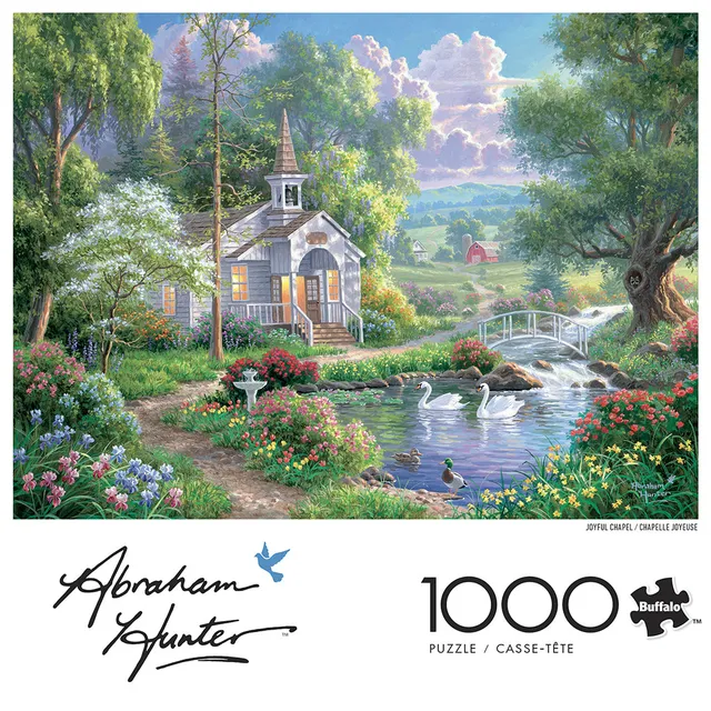 buffalo-games-jigsaw-puzzles-joyful-chapel-puzzle-1000-teile image 1