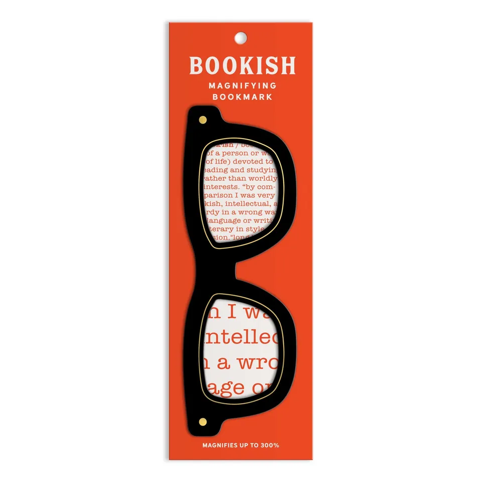 galison-classic-readers-lesezeichen-mit-lupe-brille image 1