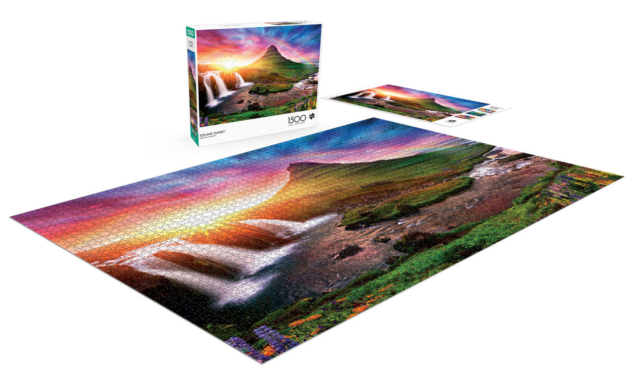 buffalo-games-iceland-sunset-puzzle-1500-teile-island image 4