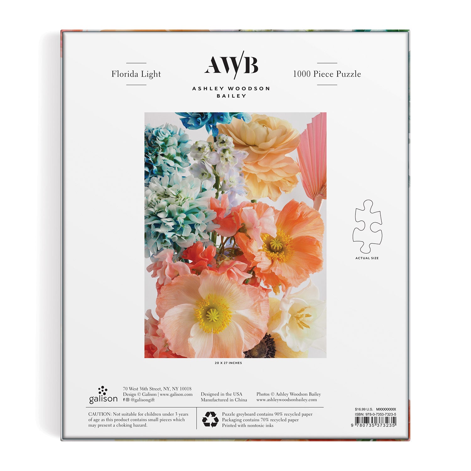 galison-ashley-woodson-bailey-florida-light-puzzle-1000-teile-blumen image 3
