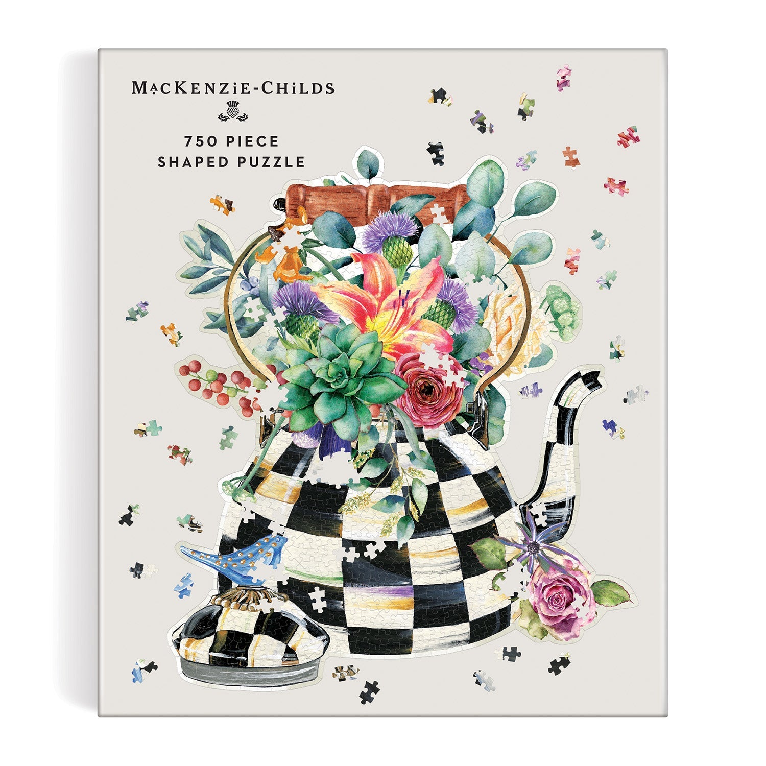 galison-blooming-kettle-puzzle-750-teile-teekanne-formpuzzle image 2