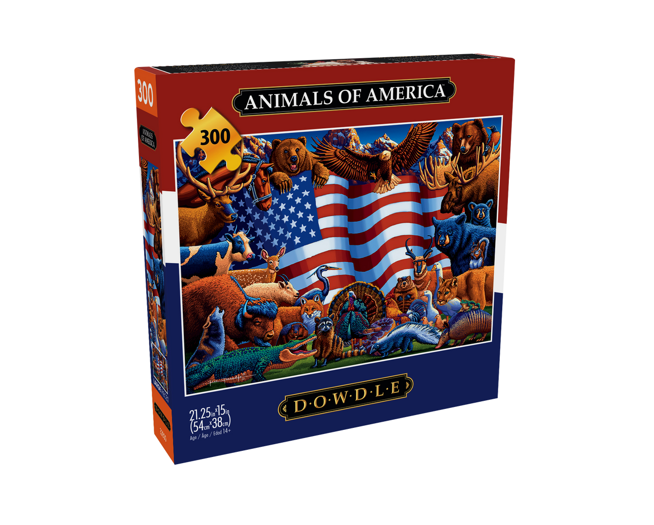 buffalo-games-eric-dowdle-animals-of-america-puzzle-300-teile-xxl image 4