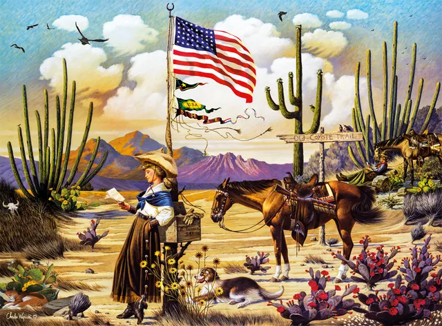 buffalo-games-wysocki-love-letter-laramie-1000-teile-puzzle image 1