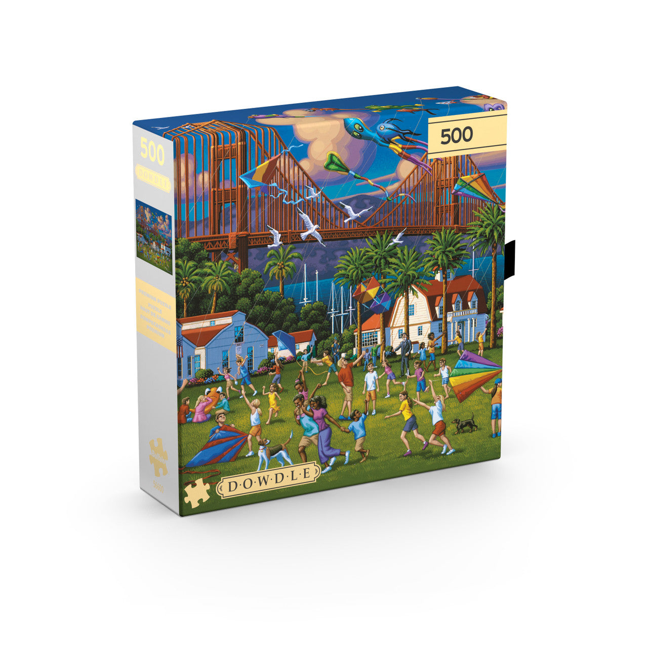 buffalo-games-dowdle-golden-gate-bridge-puzzle-500-teile-stadt image 3