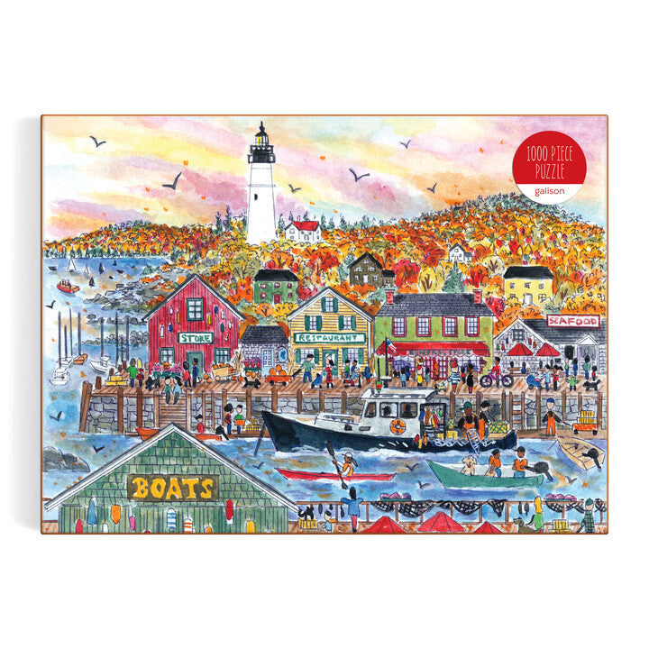 galison-michael-storrings-autumn-by-the-sea-puzzle-1000-teile image 2