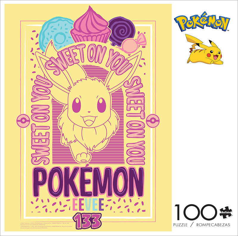 pok-mon-sweet-on-you-puzzle-100-teile-evoli image 3