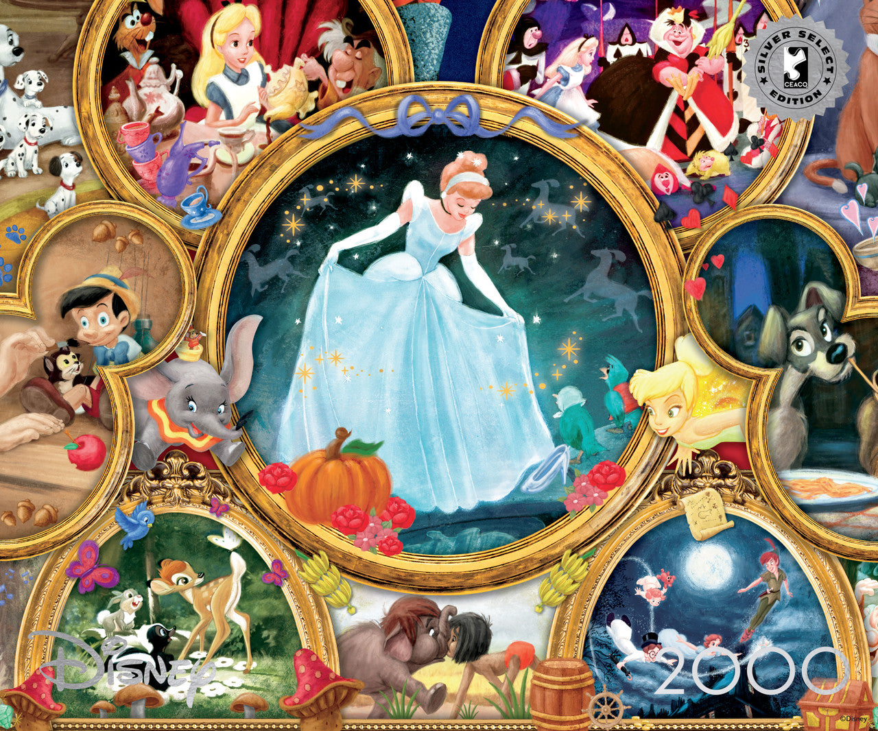 buffalo-games-disney-classic-collage-2000-teile-puzzle-silver-select image 1