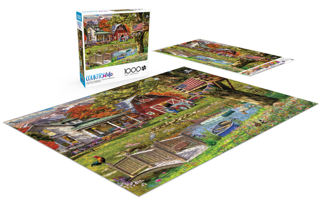 buffalo-games-country-clubhouse-1000-teile-puzzle-bauernhof image 2