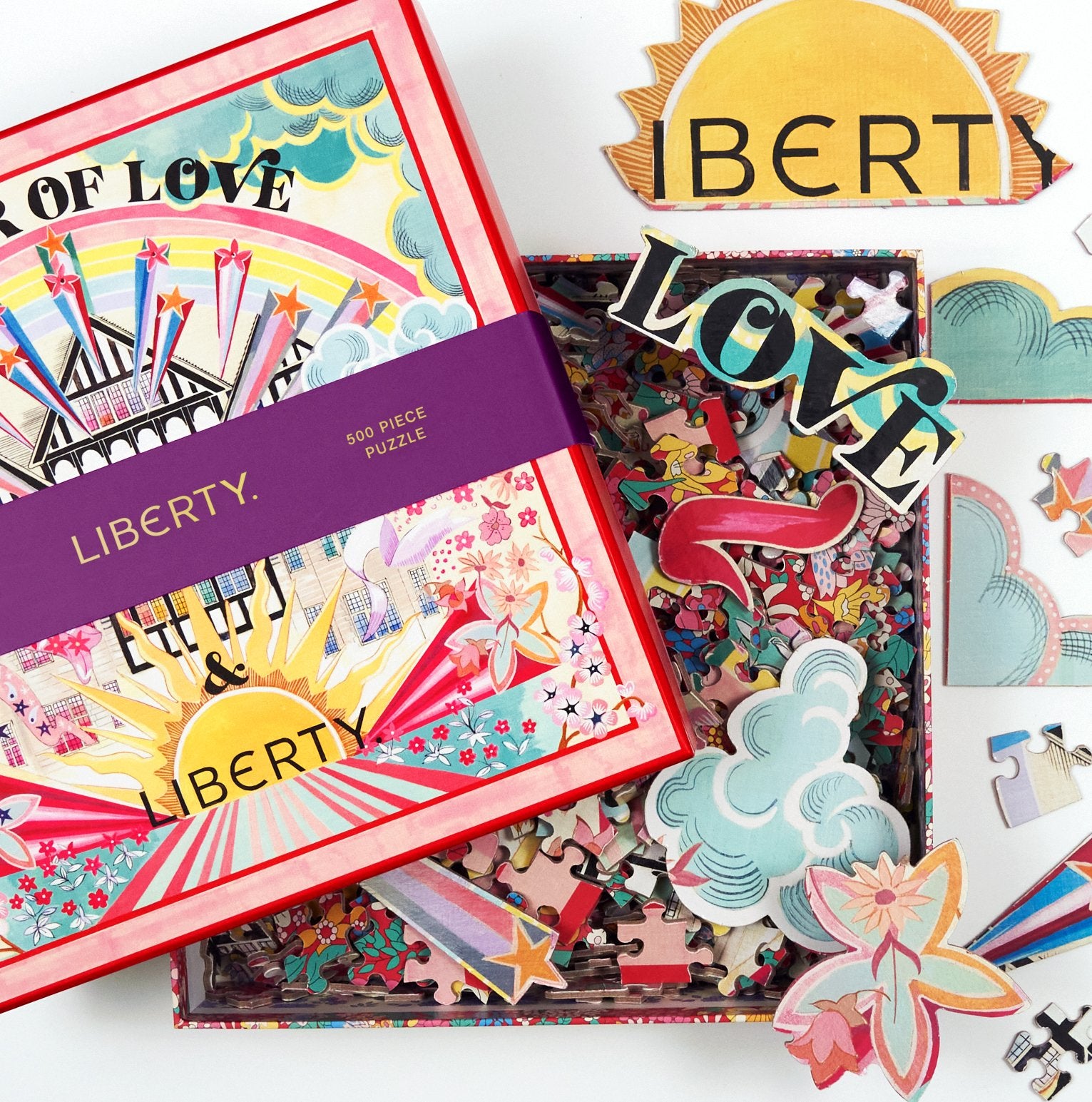 galison-liberty-power-of-love-puzzle-500-teile-doppelseitig-formteile image 5