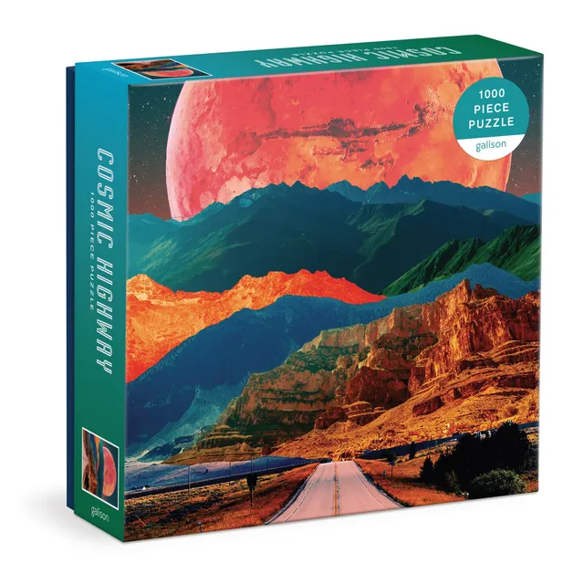 galison-cosmic-highway-1000-teile-puzzle-quadratbox image 1