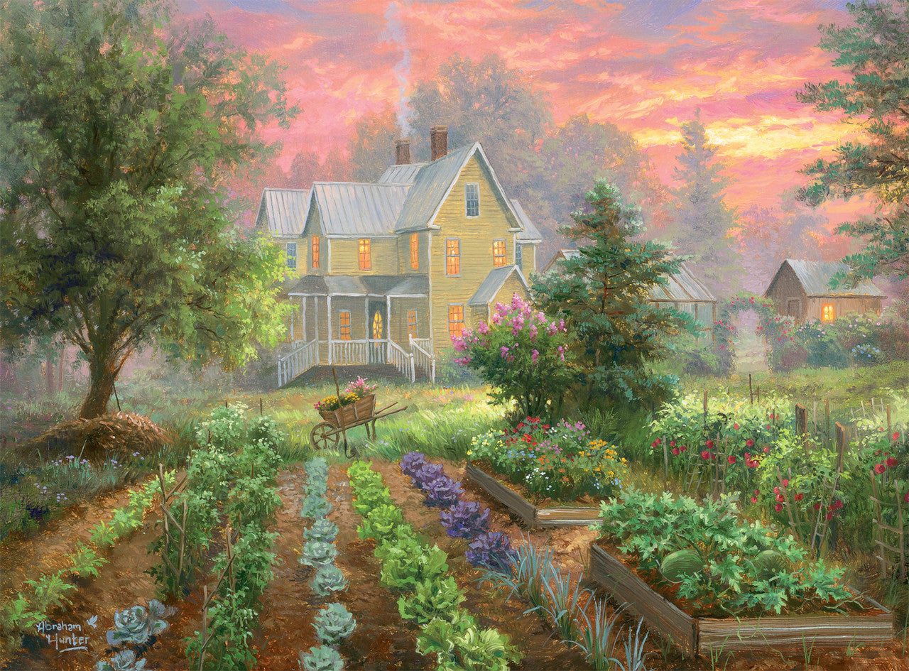 buffalo-games-summer-garden-1000-teile-puzzle-abraham-hunter image 1