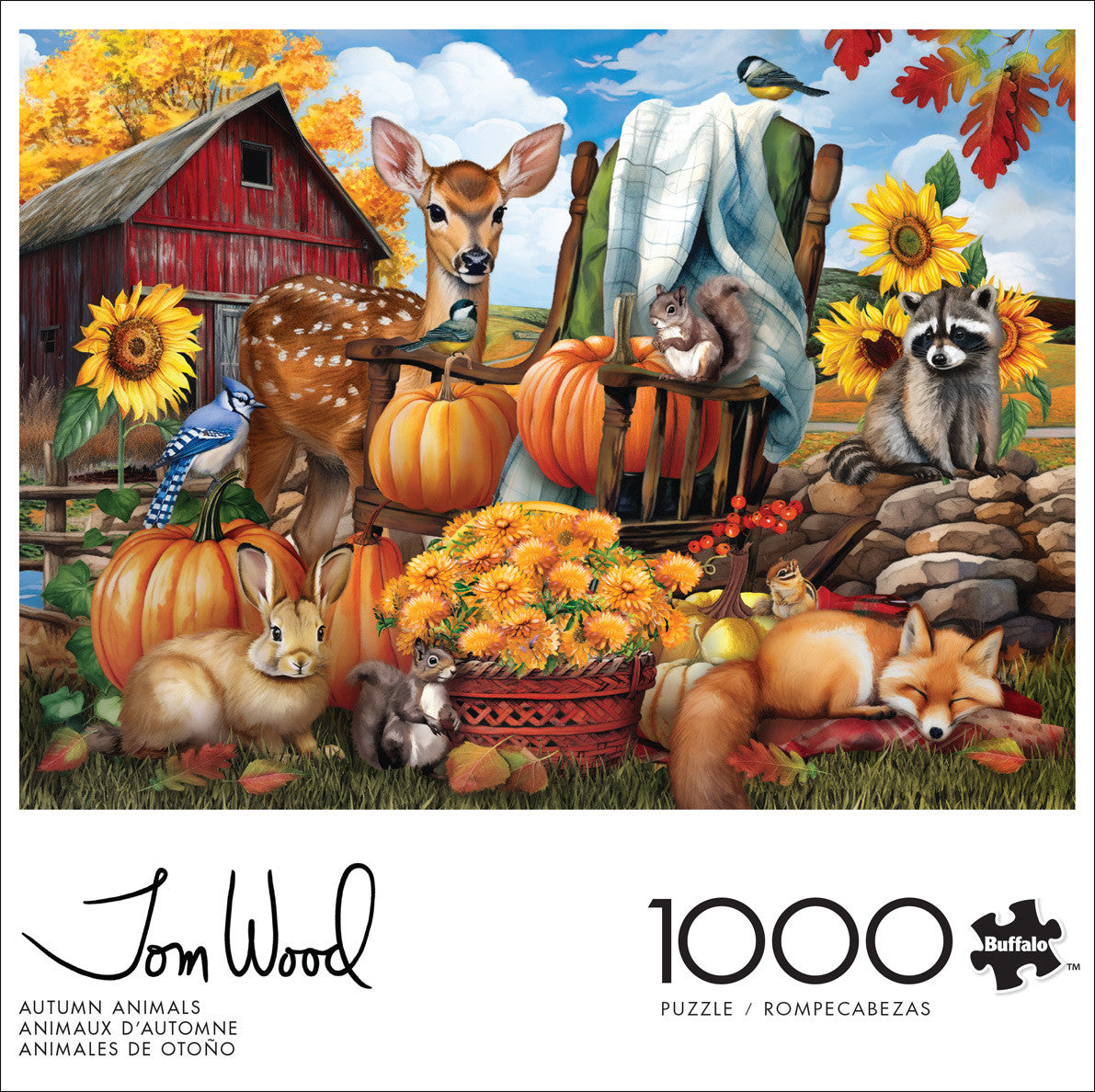 buffalo-games-country-life-autumn-animals-1000-teile-puzzle-herbst image 2