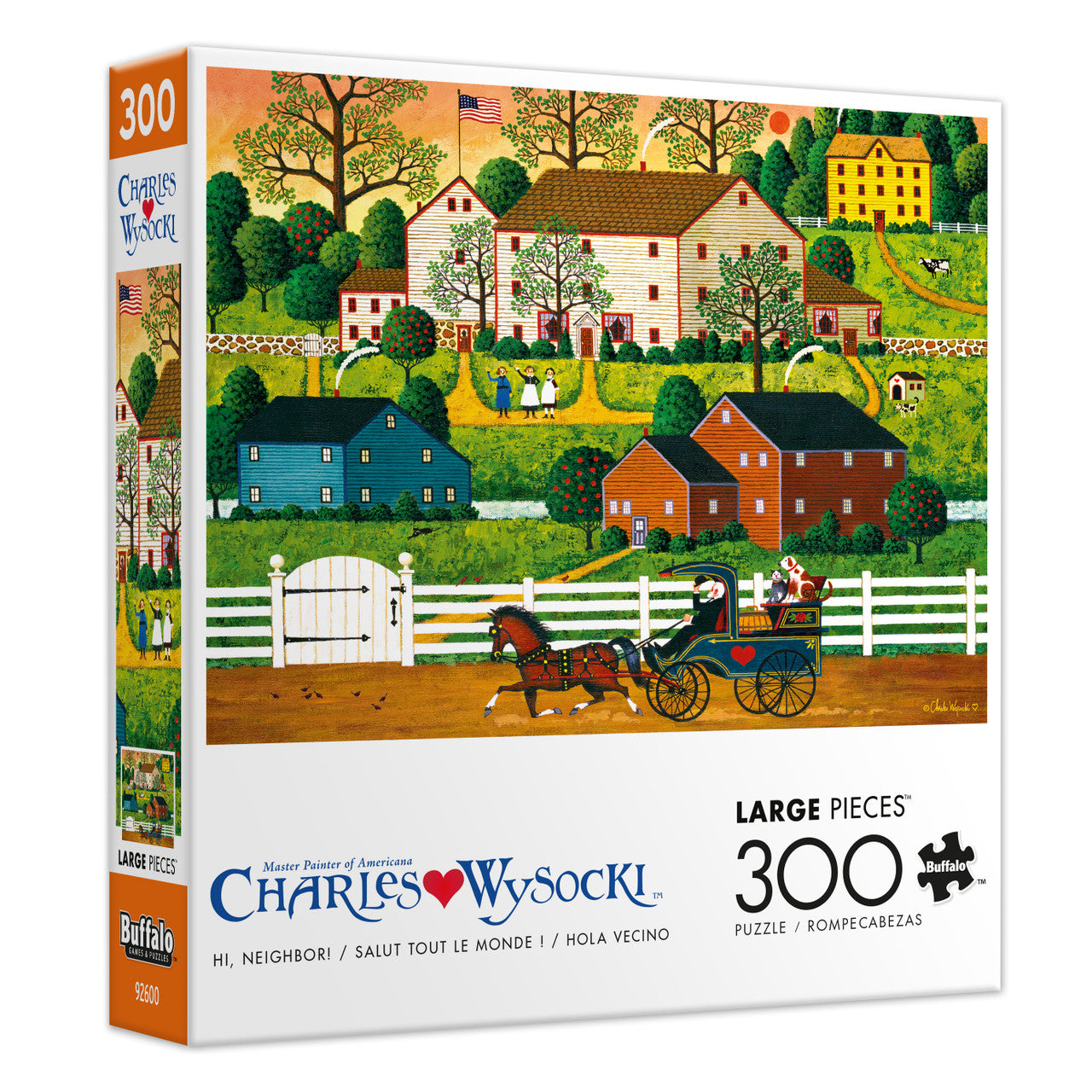 buffalo-games-charles-wysocki-hi-neighbor-300-teile-puzzle-xxl image 2