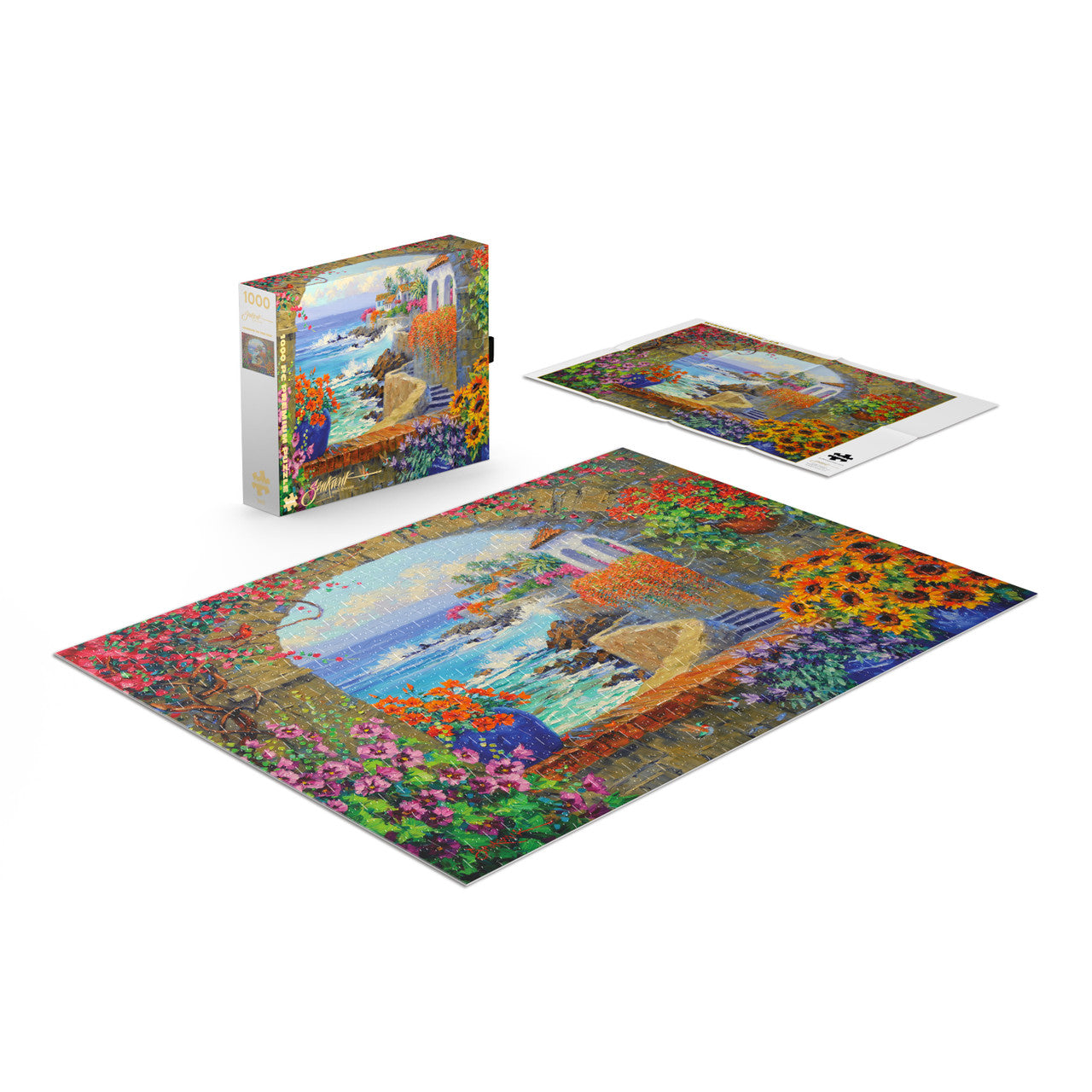 buffalo-games-gold-window-to-the-sea-puzzle-1000-teile-meerblick image 3