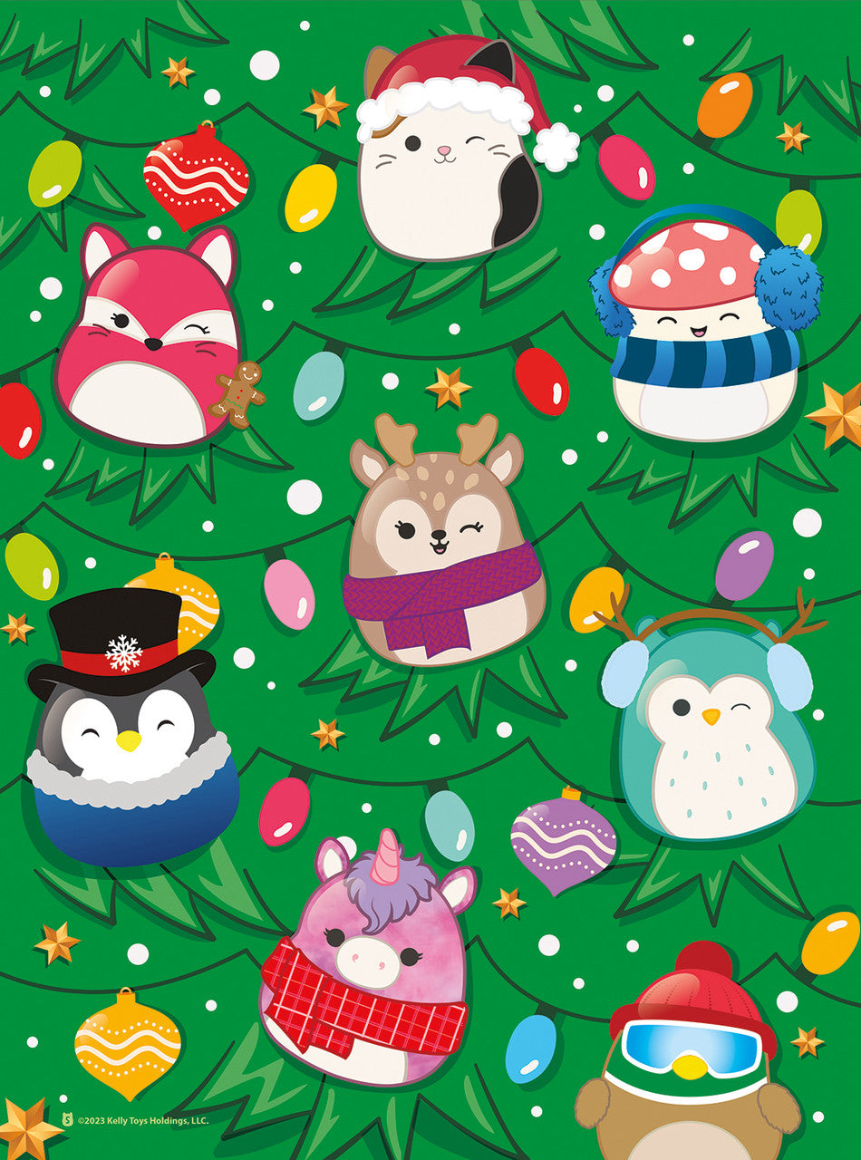 buffalo-games-squishmallow-christmas-tree-puzzle-100-teile-kinder image 1
