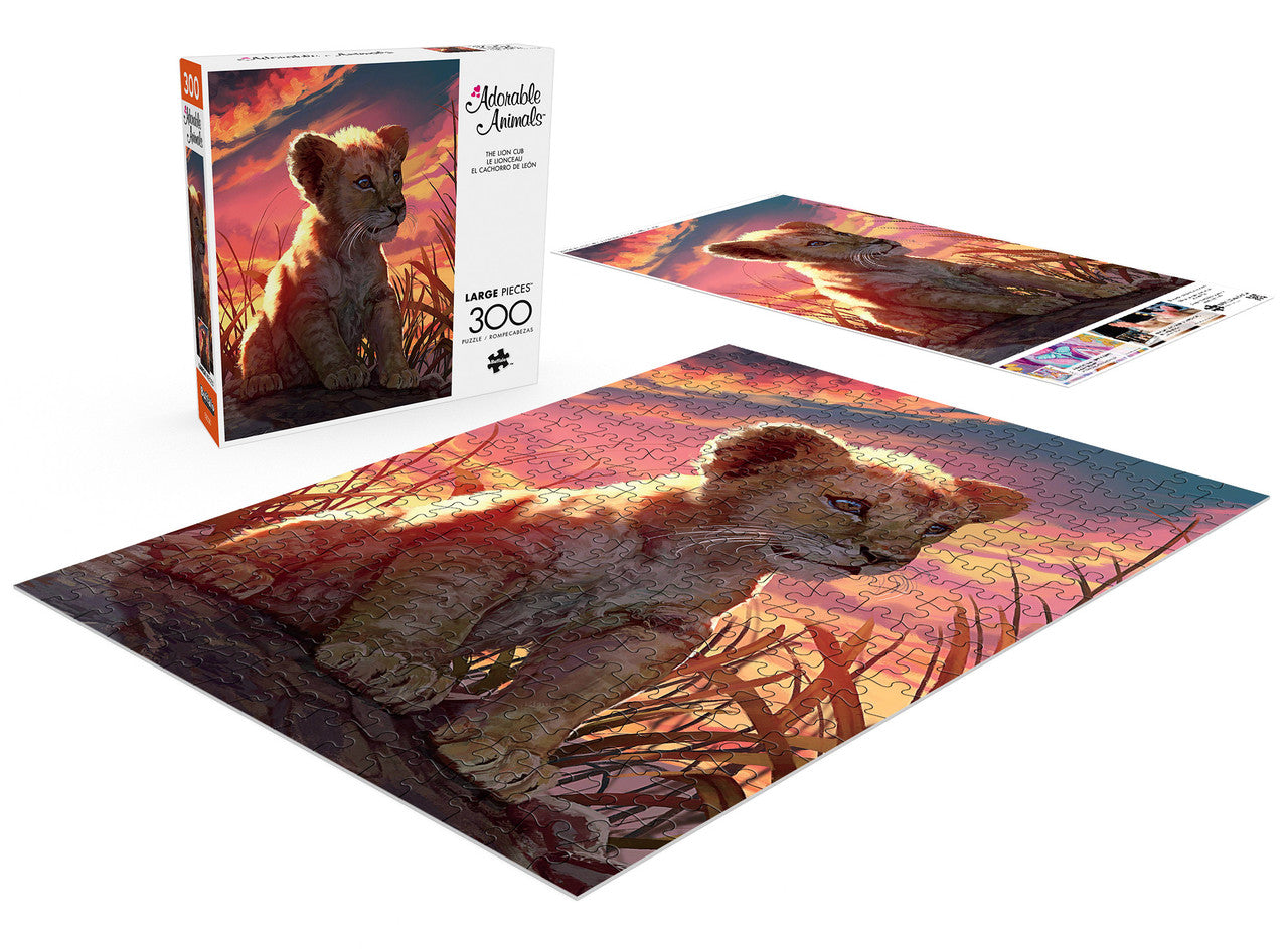 buffalo-games-lion-cub-puzzle-300-teile-gro-e-teile image 3