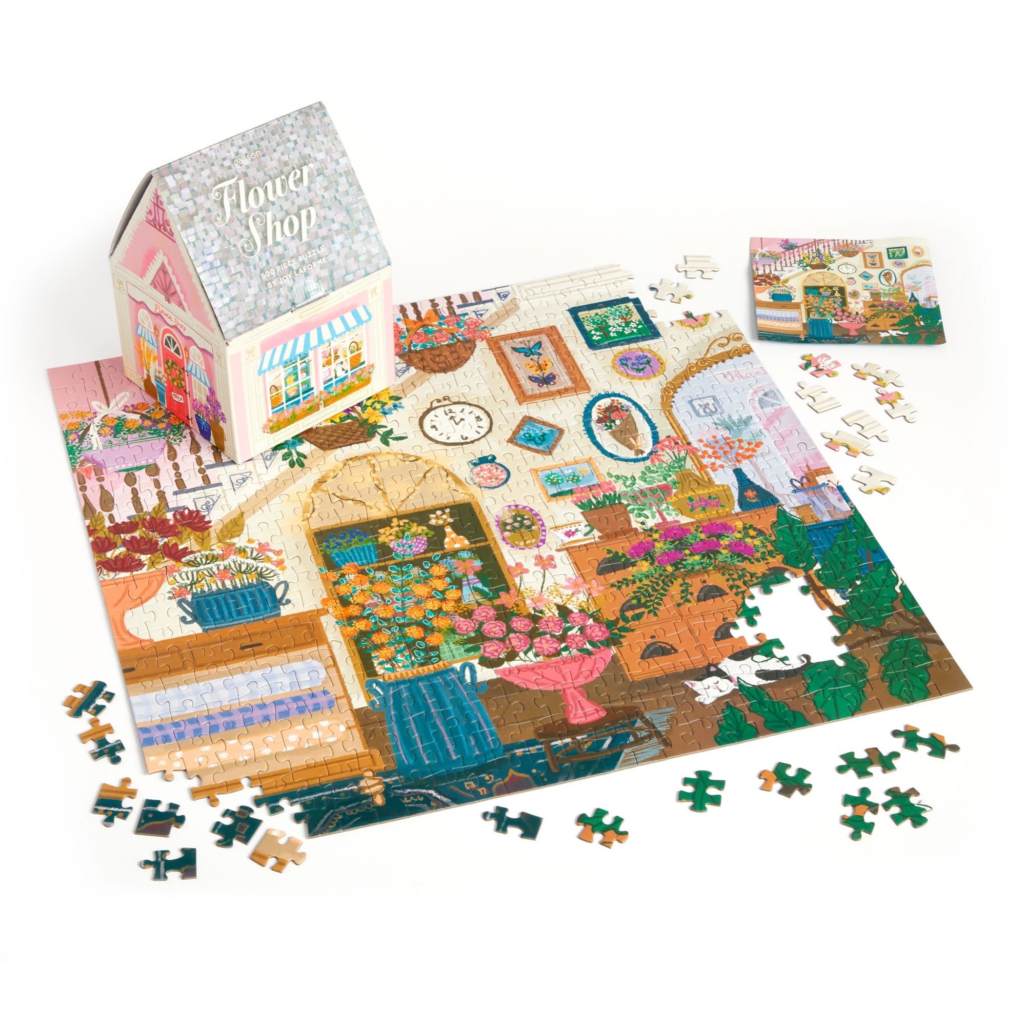 galison-joy-laforme-flower-shop-puzzle-500-teile-haus-box image 3