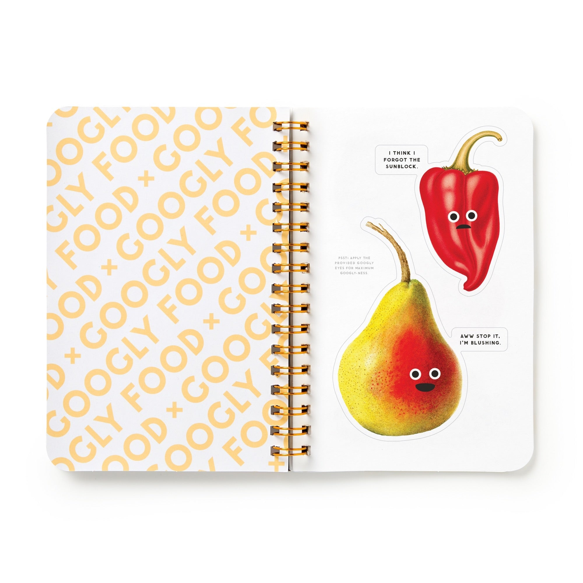 galison-googly-food-stickerbuch-mit-wackelaugen image 6